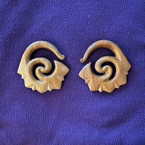 Vintage Tawapa Wood Ear weights